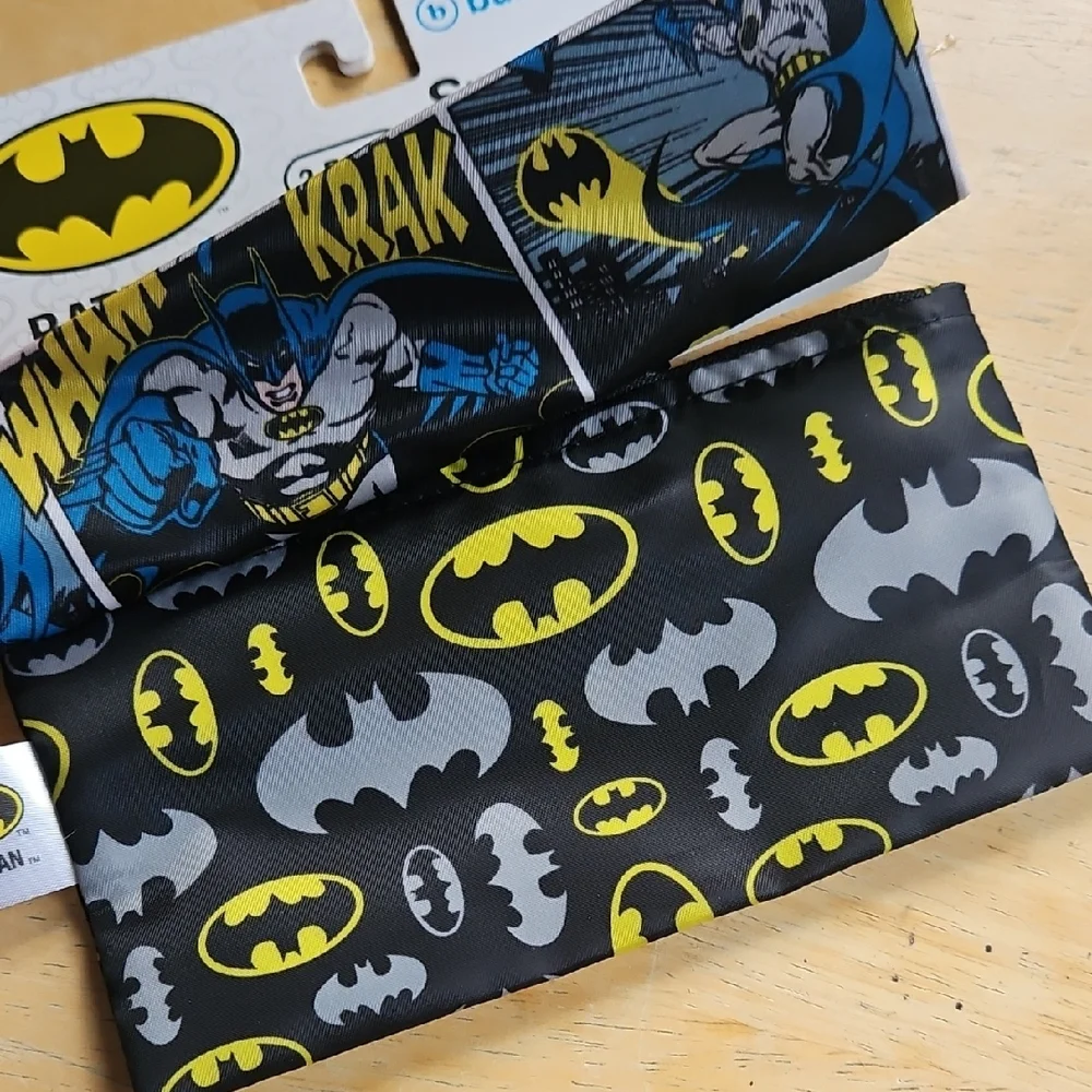Bumkins Batman Snack Bags - Black and Blue Comic Design - Picture 5 of 12
